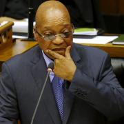 South Africa's Zuma denies receiving bribes from private companies