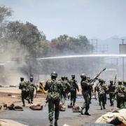 Kenya police use teargas, shoot in air during opposition march