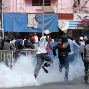 [Photos] Opposition protesters teargassed by Kenya police in 3 cities