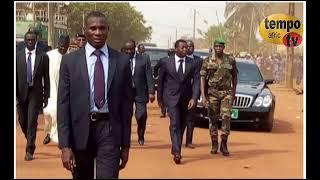 Togo- Faure préside un conseil de ministres sous des tentes